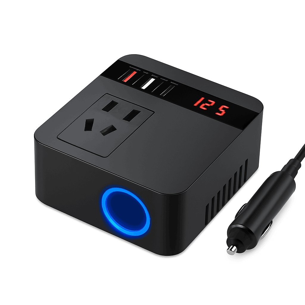 Car Power Inverter 12V/24V to 110V/220V with LED Display-Inverter