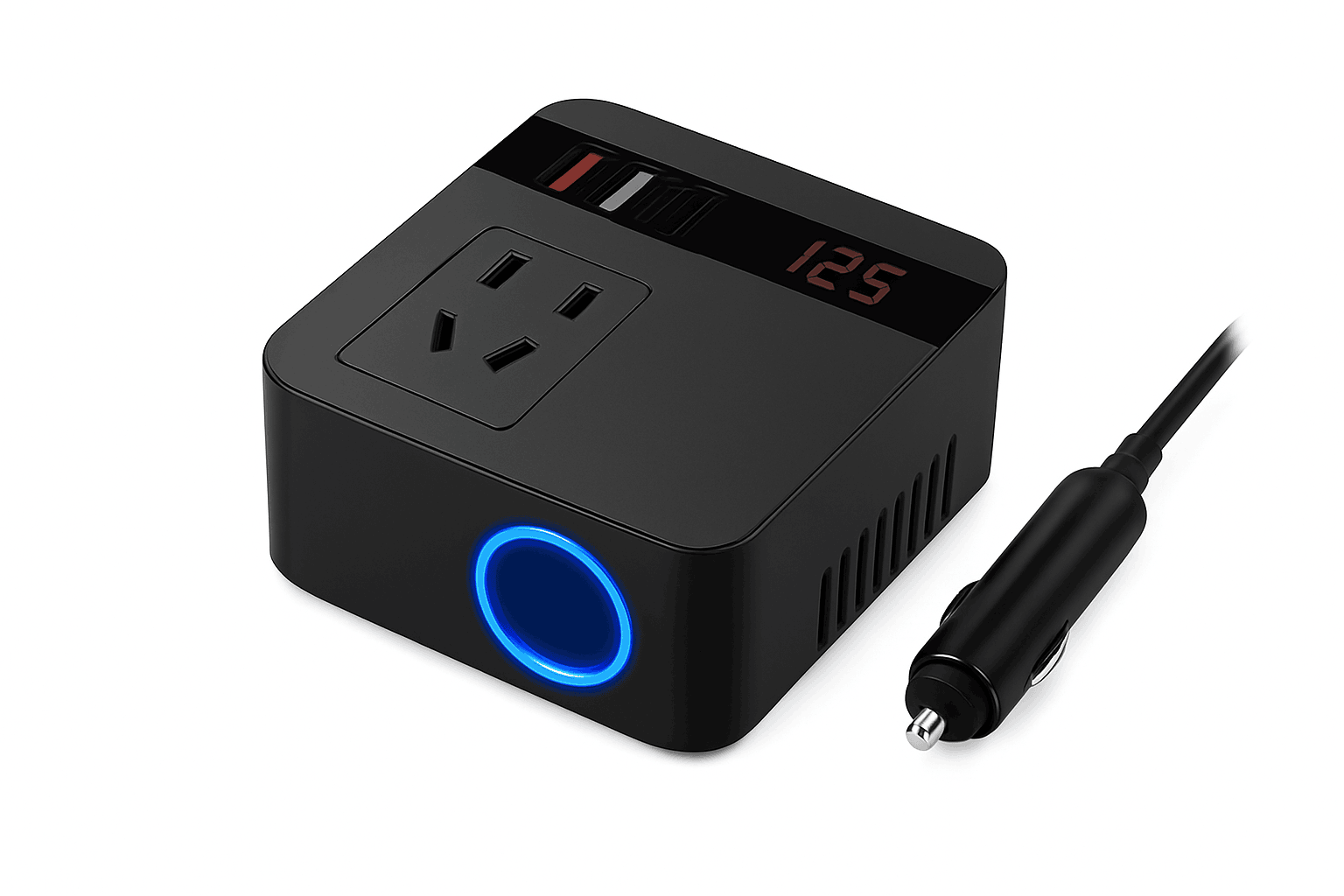 Car Power Inverter 12V/24V to 110V/220V with LED Display-Inverter