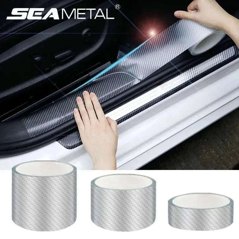 Car Protective Film Sticker for Door Sills and Thresholds-7cmX10m