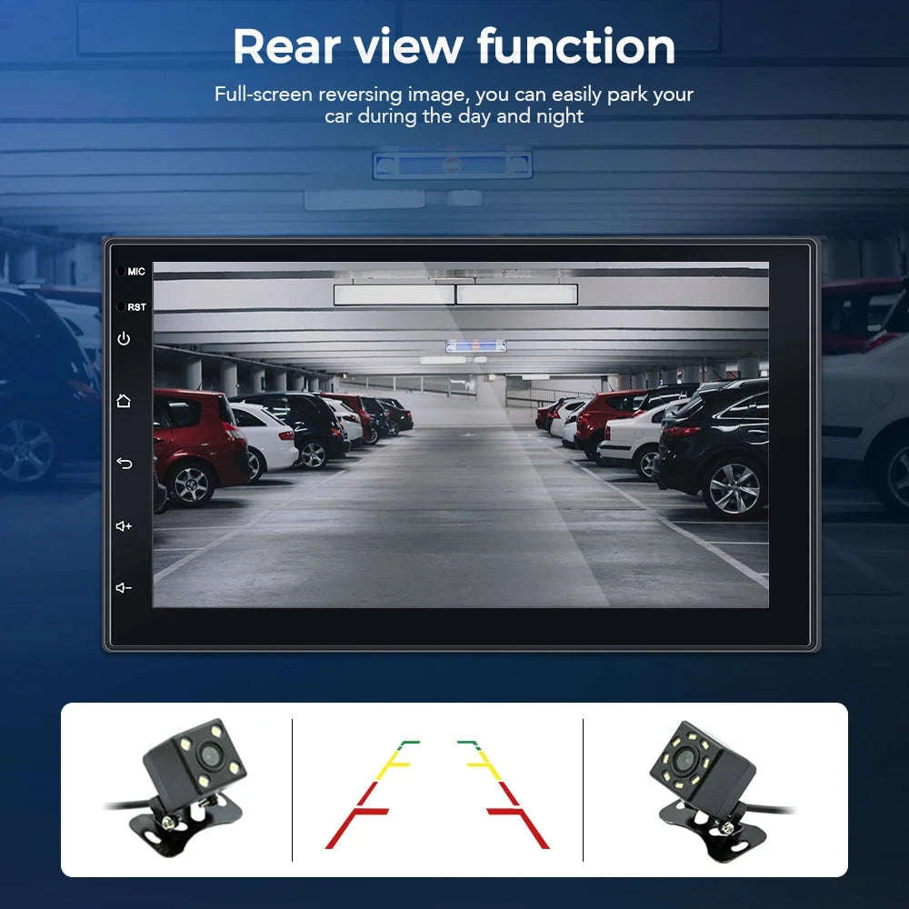 Car Radio 2 Din Multimedia Video Player with CarPlay & Android Auto-7-2-64G-Carplay / france