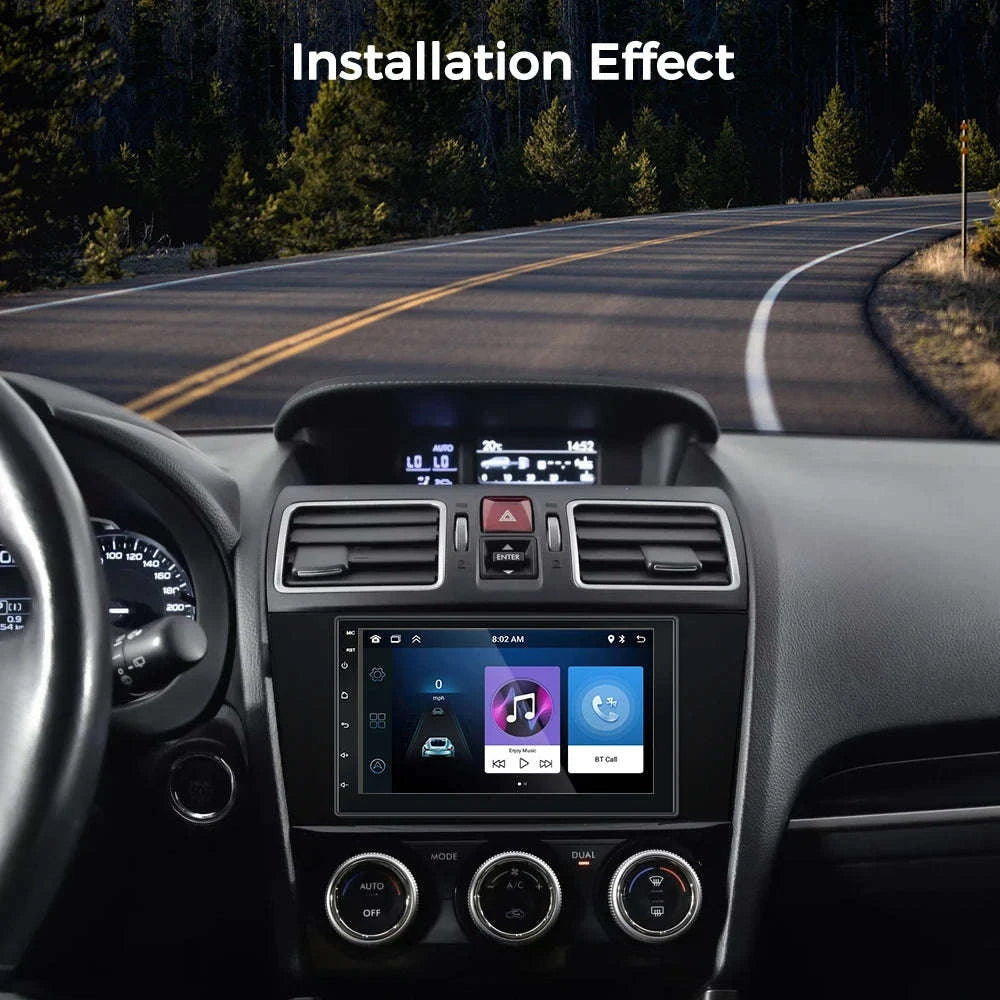 Car Radio 2 Din Multimedia Video Player with CarPlay & Android Auto-7-2-64G-Carplay / france