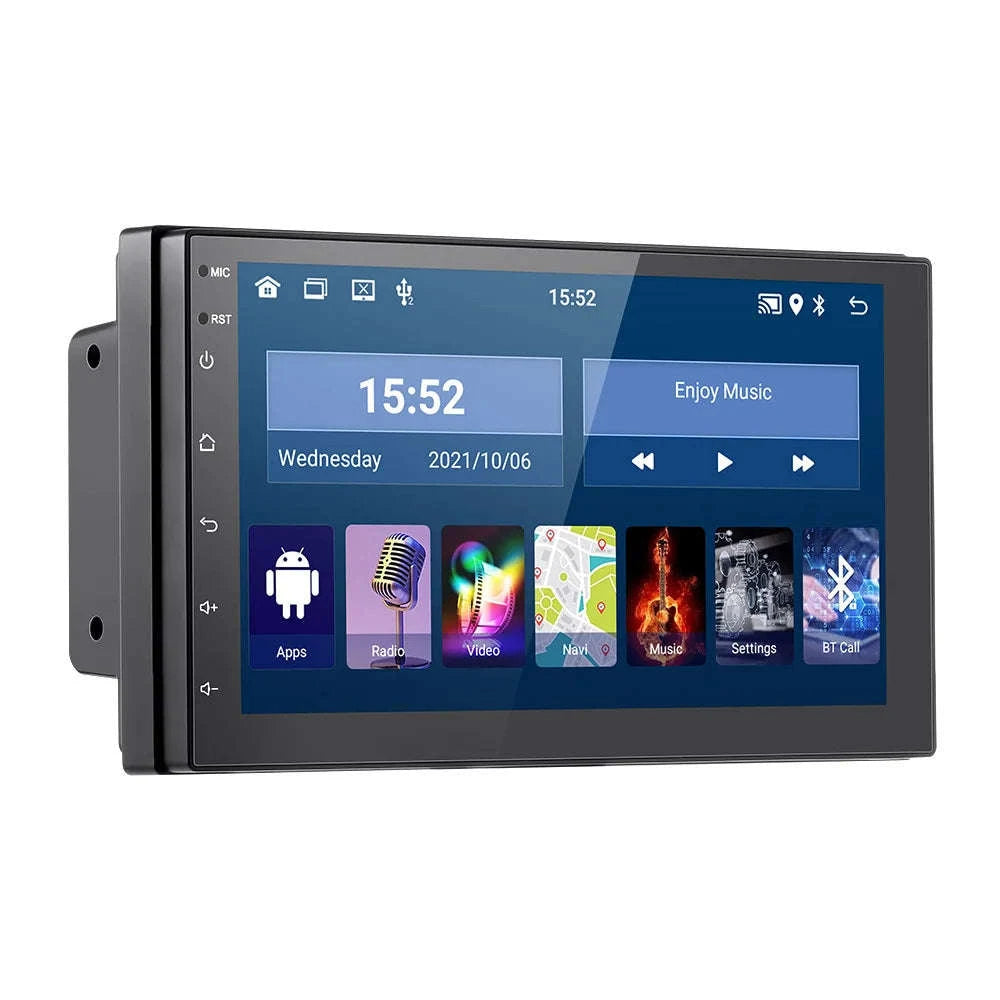Car Radio 2 Din Multimedia Video Player with CarPlay & Android Auto-7-2-64G-Carplay / france