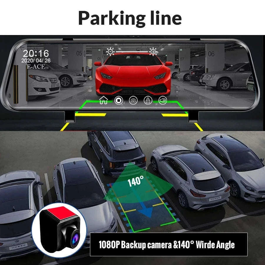 Car Rear View Camera 1080P Night Vision 4-Pin with 6m 10m 15m Cable-I24P2-15M Cable