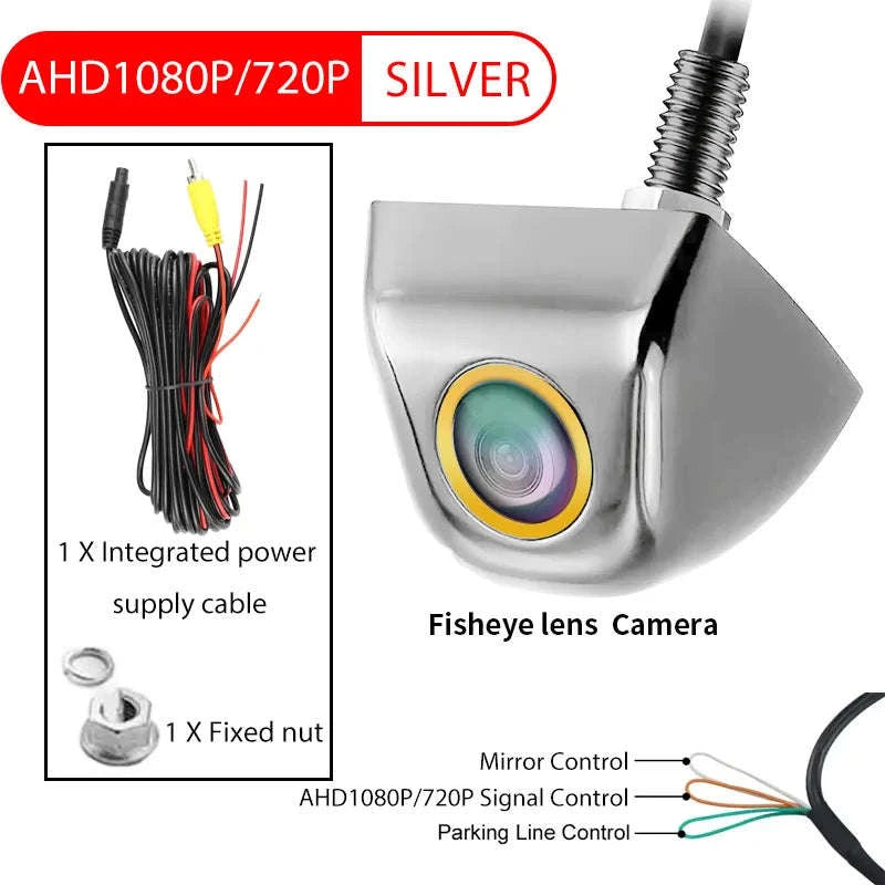 Car Rear View Camera 1080P Wide Angle Night Vision-017-SR-CVBS-1080P / 12 V