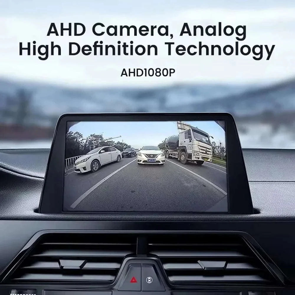 Car Rear View Camera 1080P Wide Angle Night Vision Waterproof-Black-AHD 1080P / Poland