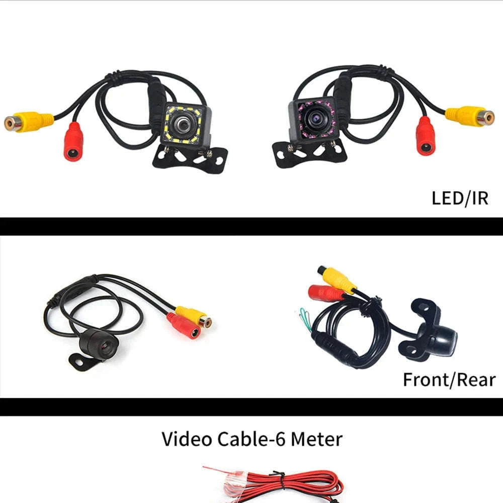 Car Rear View Camera with 8-LED Night Vision-102