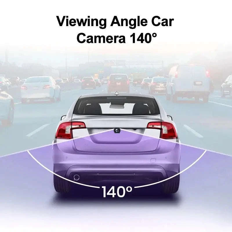 Car Rearview Camera AHD 720P Waterproof 140° Wide-Angle Reverse Backup Parking Camera-HS21 1080P / Poland
