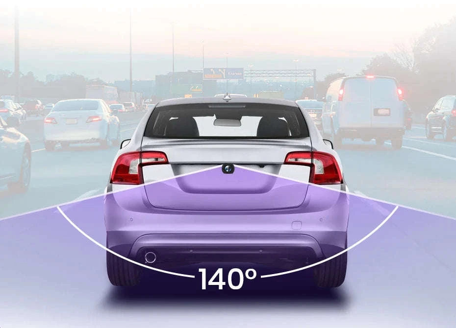 Car Rearview Camera AHD 720P Waterproof 140° Wide-Angle Reverse Backup Parking Camera-HS21 1080P / Poland