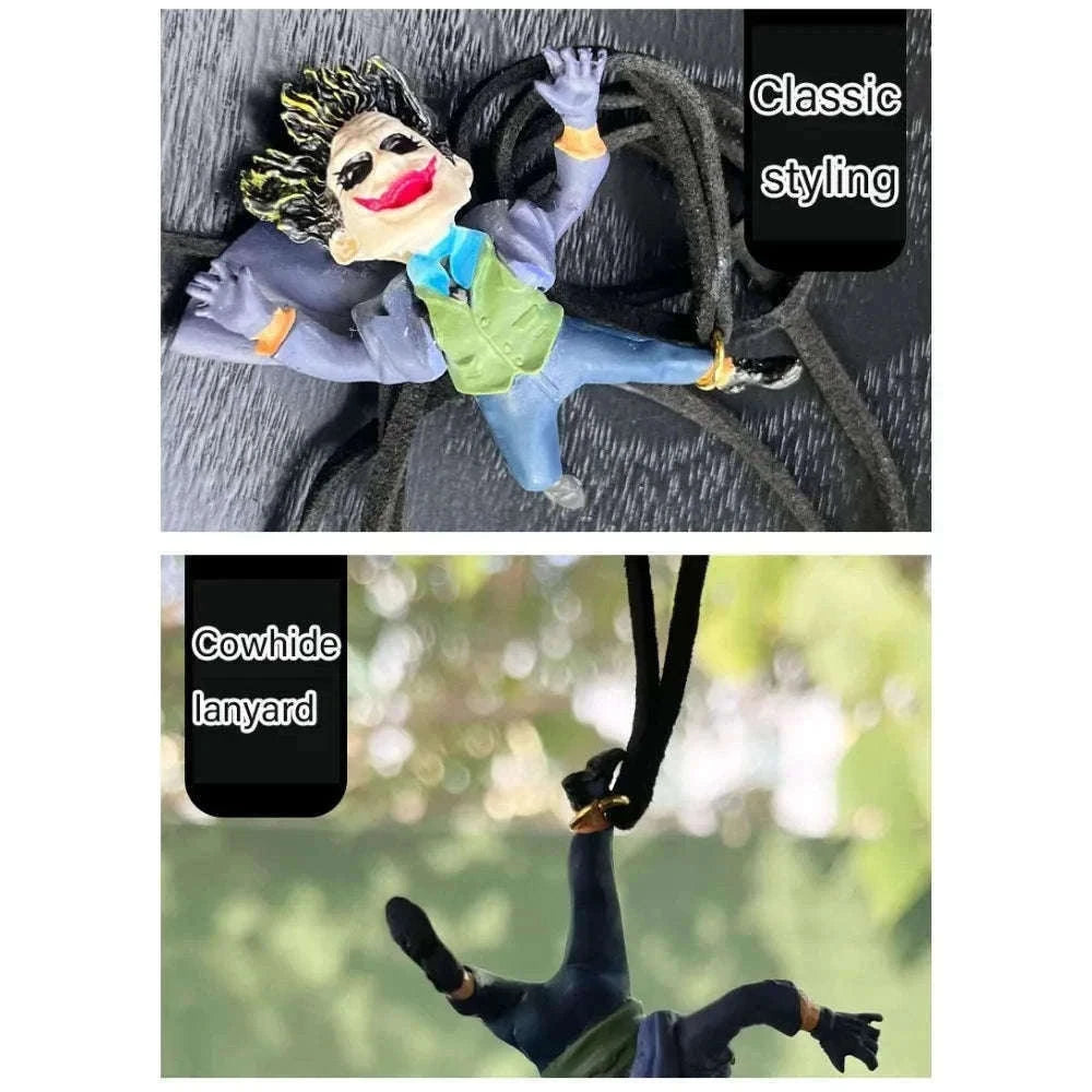 Car Resin Pendant for Rearview Mirror Decoration-joker
