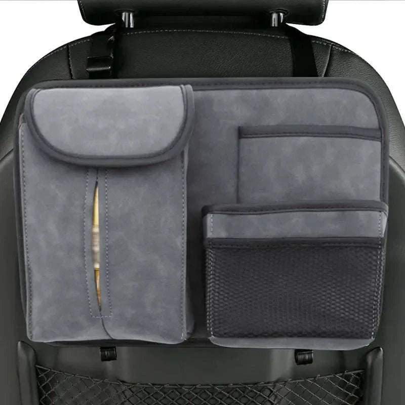 Car Seat Back Organizer with Multi-Pocket Storage-Brown 1 PC