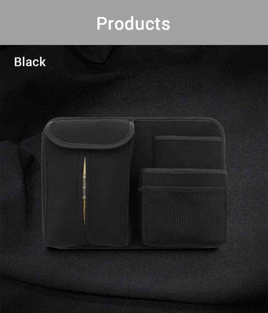 Car Seat Back Organizer with Multi-Pocket Storage-Brown 1 PC