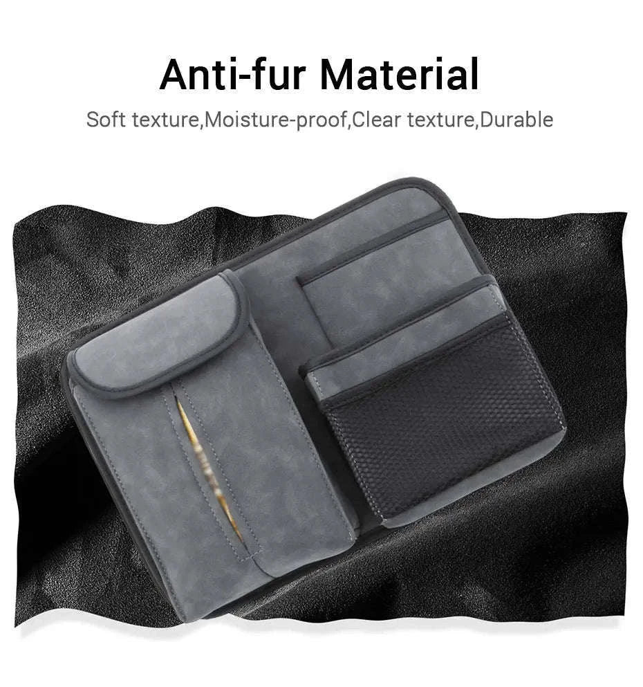 Car Seat Back Organizer with Multi-Pocket Storage-Brown 1 PC