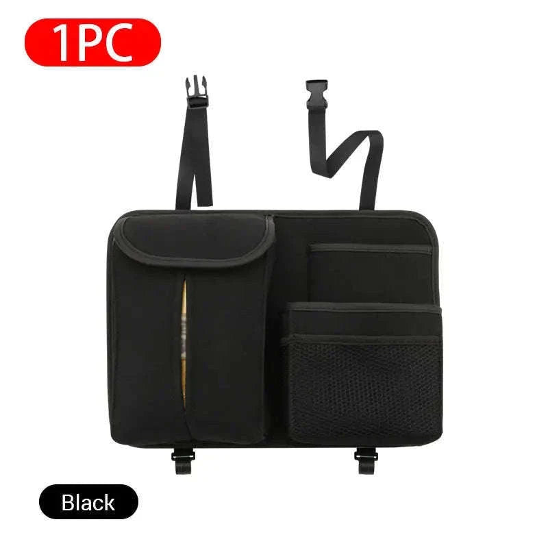 Car Seat Back Organizer with Multi-Pocket Storage-Brown 1 PC