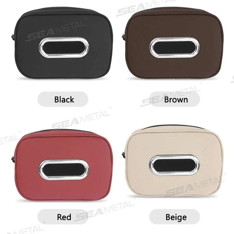 Car Seat Back Tissue Holder-Red 1pc