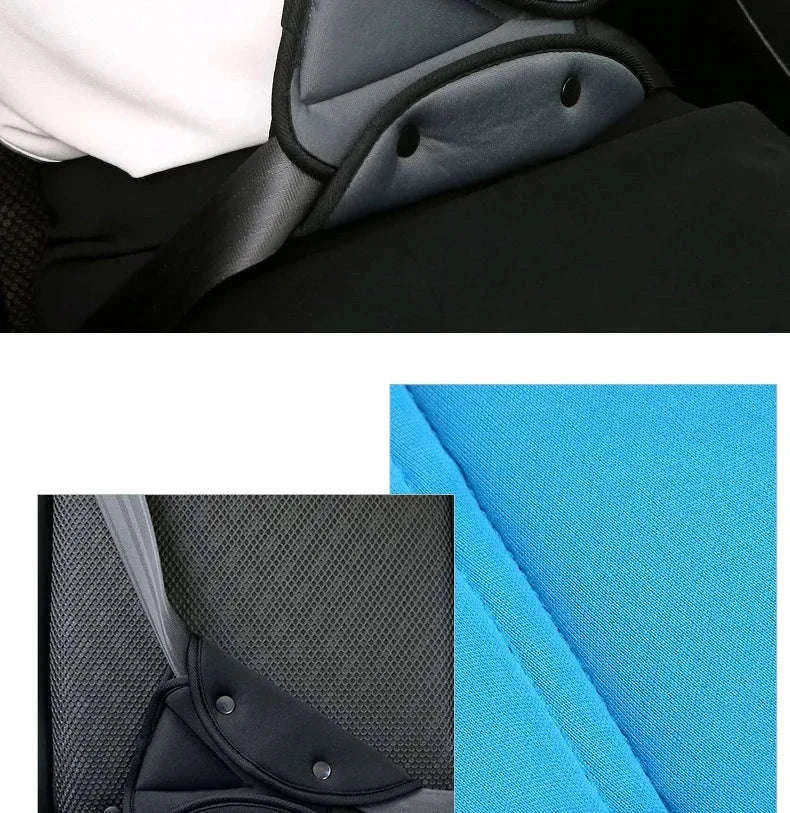 Car Seat Belt Adjuster for Kids Triangle Positioner-Red