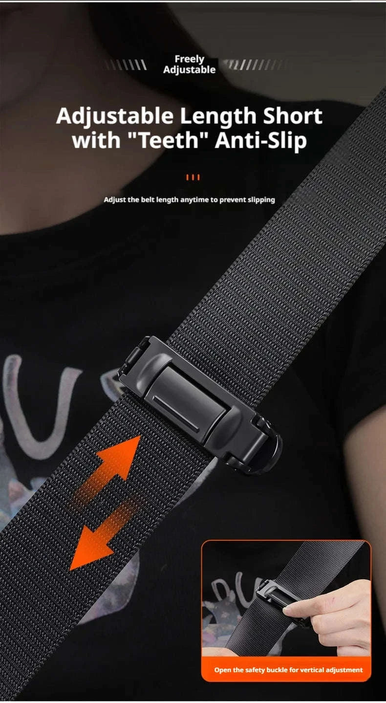 Car Seat Belt Fastener Clip Adjustable Seat Belt Adjuster-1pc