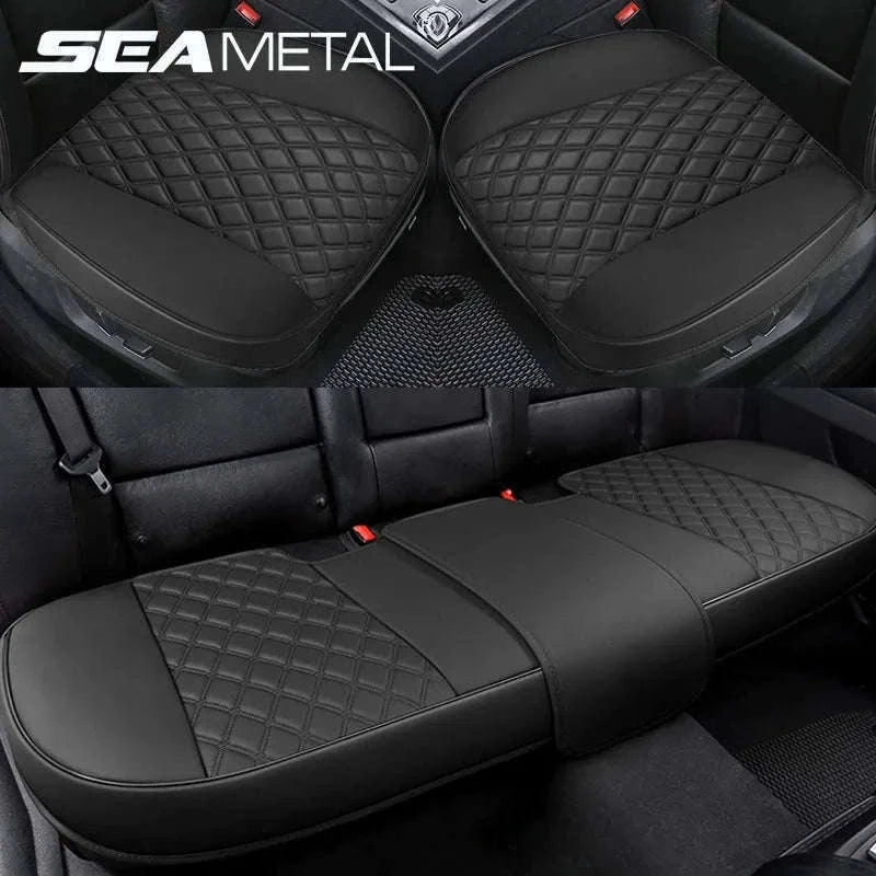 Car Seat Cover PU Leather Universal Fit-Front Seat 1pc