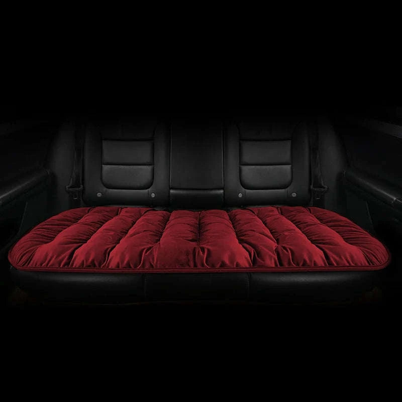 Car Seat Cushion Seat Cover Full Set for Comfortable Winter Driving-3PCS Grey