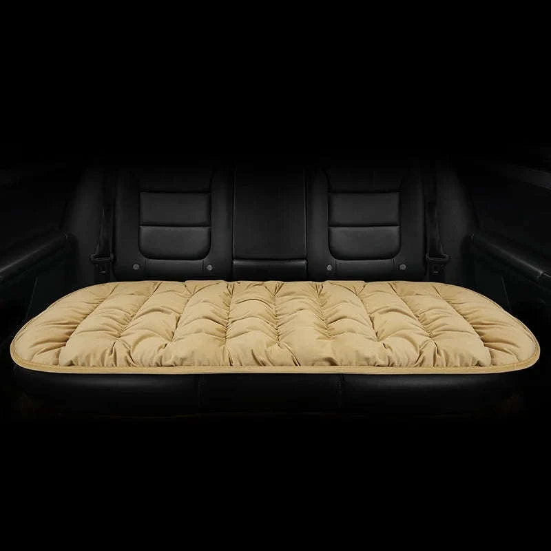 Car Seat Cushion Seat Cover Full Set for Comfortable Winter Driving-3PCS Grey