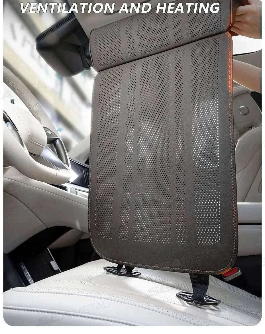 Car Seat Cushion with Leg Support-Beige