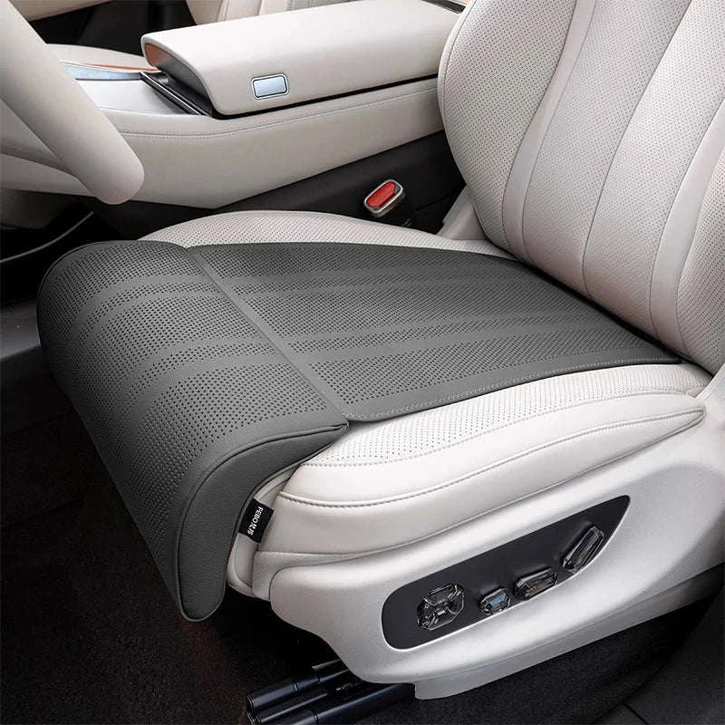 Car Seat Cushion with Leg Support-Beige