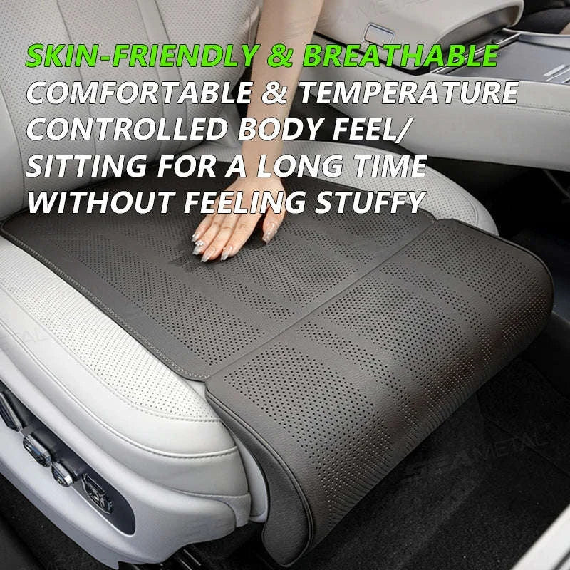 Car Seat Cushion with Leg Support-Beige