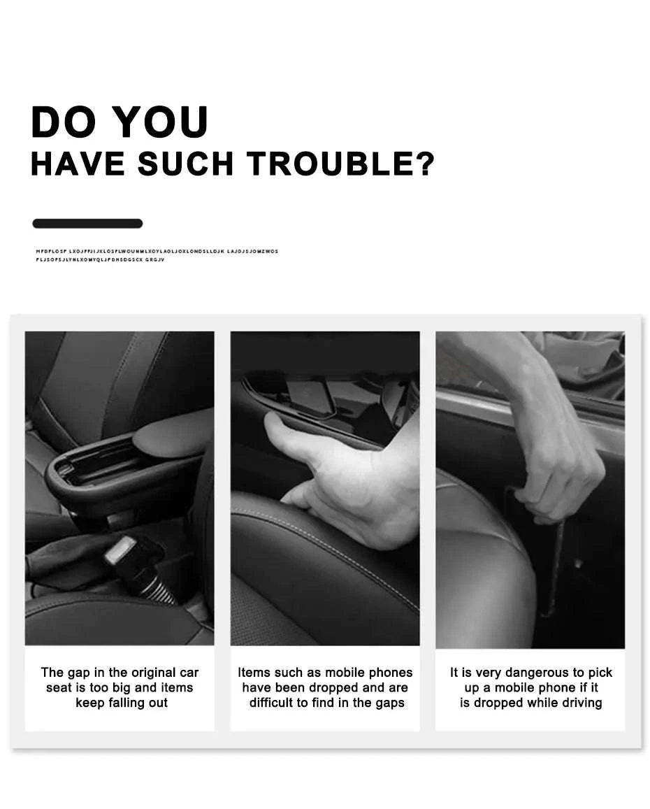 Car Seat Gap Filler Strip-2 pcs