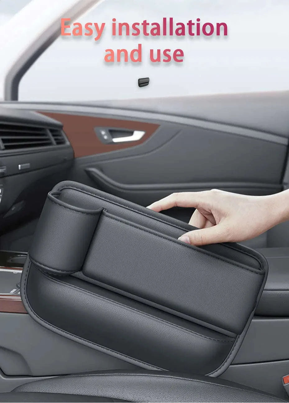 Car Seat Gap Organizer with Cup Holder-for Main seat