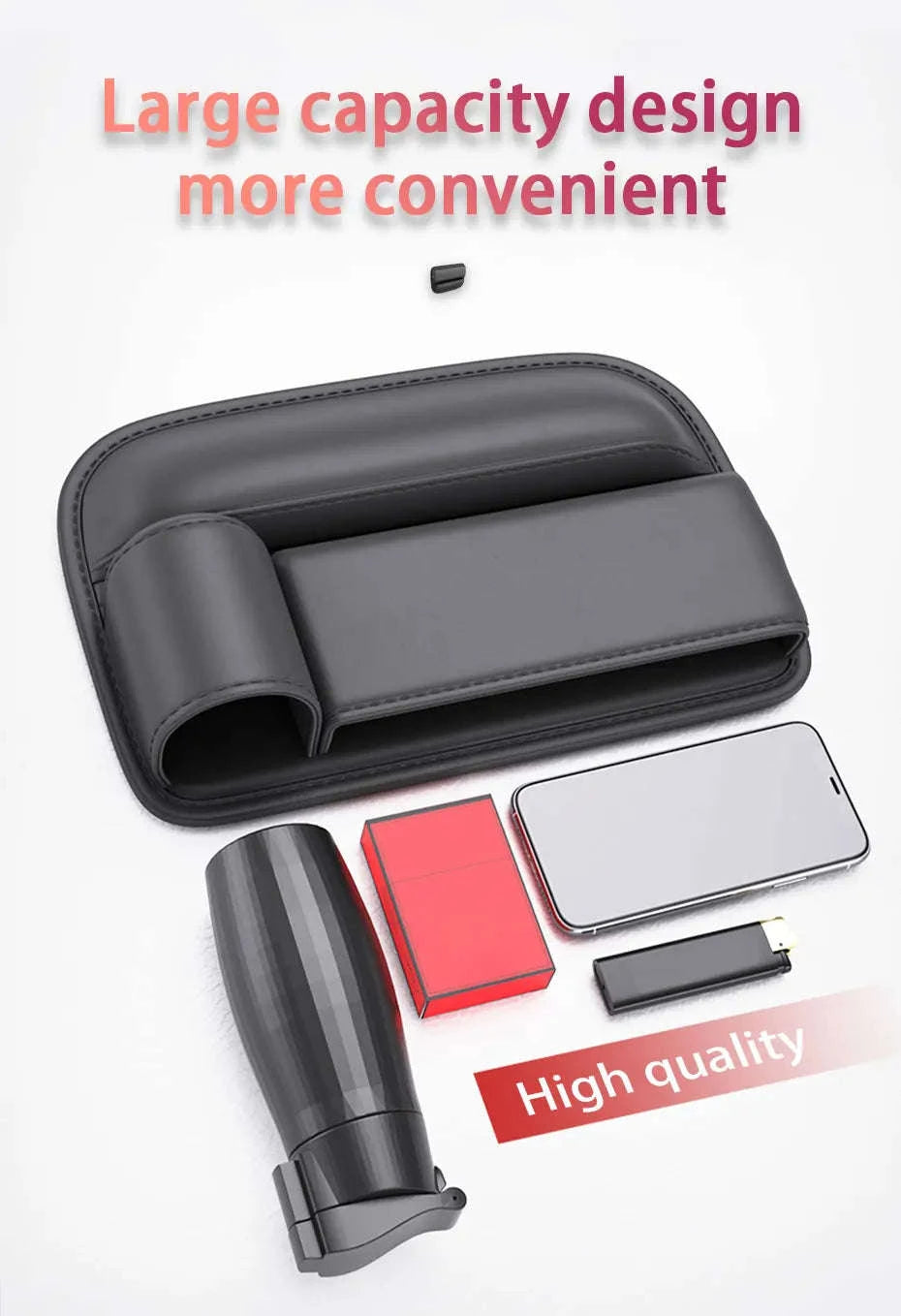 Car Seat Gap Organizer with Cup Holder-for Main seat
