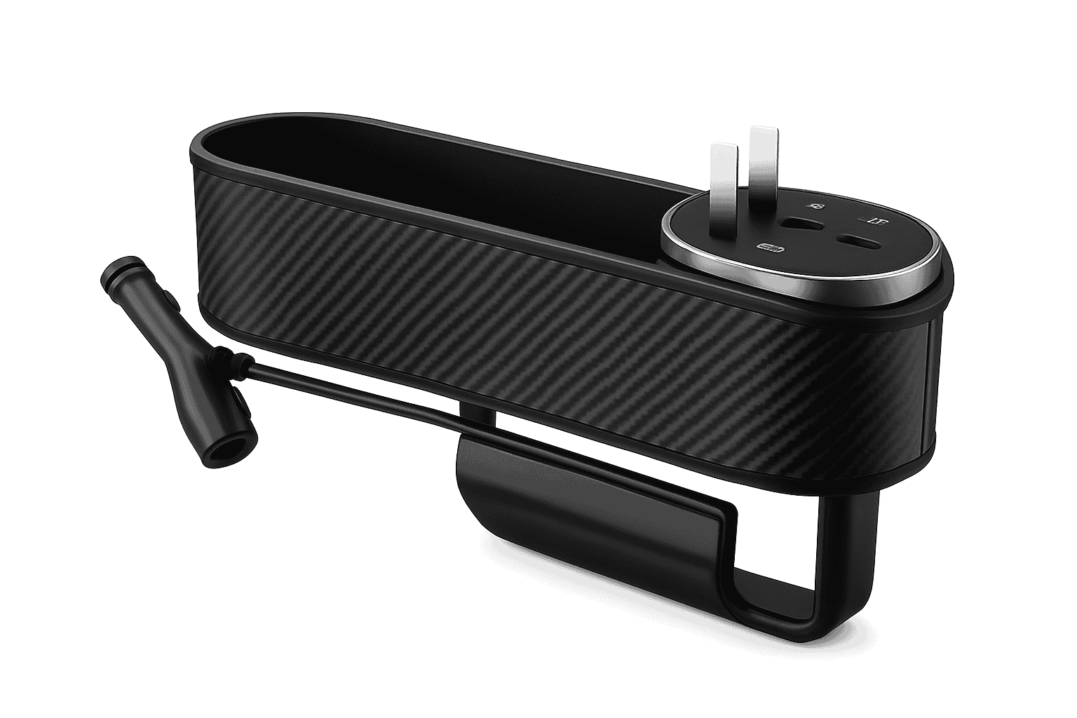 Car Seat Gap Organizer with Wireless Charging and Storage Box-Ordinary Type