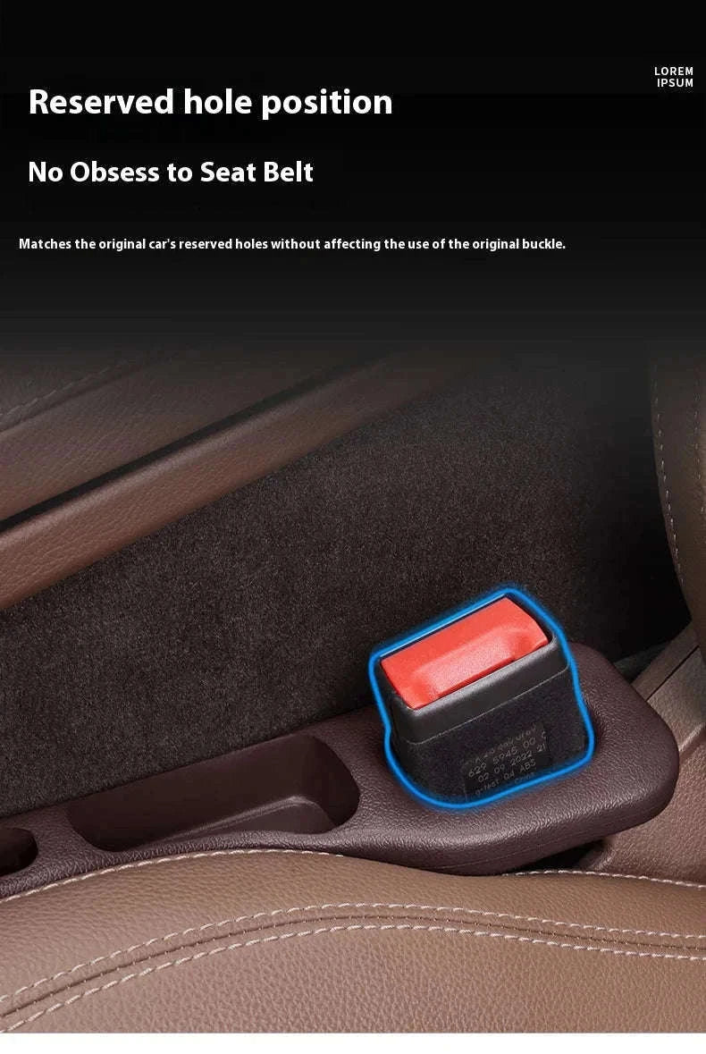 Car Seat Gap Plug and Storage Box for Organized Driving-Red / China Mainland
