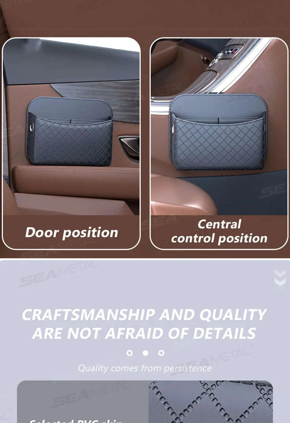 Car Seat Side Storage Bag Organizer-1 pc
