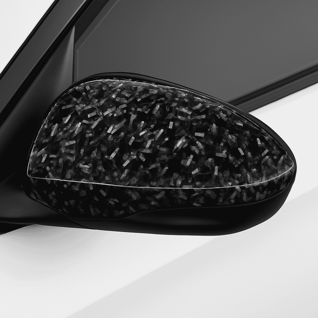 Car Side Mirror Protective Film Anti-Scratch Vinyl Sticker-Black 30x100cm