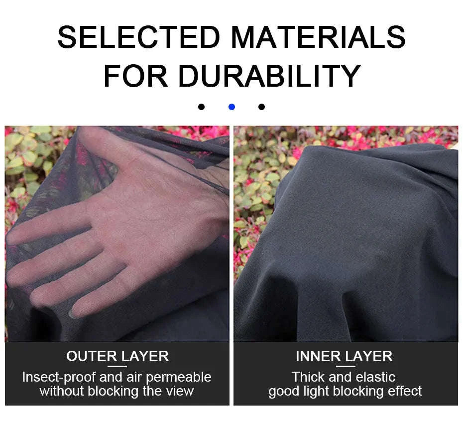 Car Side Window Sun Shade Mesh with Zipper-2pcs front window