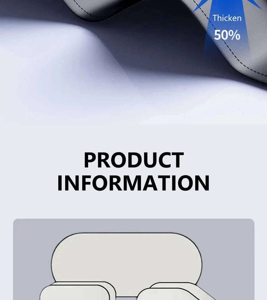 Car Side Window Sun Shade Polyester Sun Protection Cover-Front side window x2