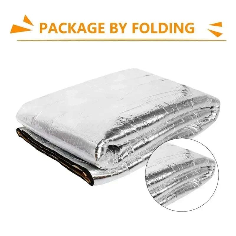 Car Sound Deadener and Thermal Insulation Mat 50x200cm 5/10mm-2000x500x5mm