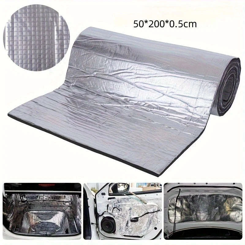 Car Sound Insulation Cotton Self-Adhesive Heat Insulation Mat-2cm