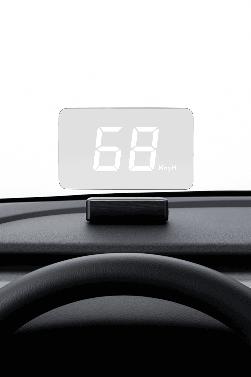 Car Speedometer HUD GPS Windshield Display-Green