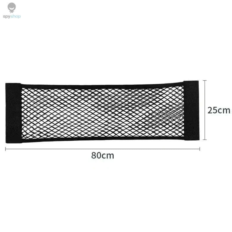 Car Storage Net Pocket Organizer for Tidy Vehicle Interiors-80 x 25cm