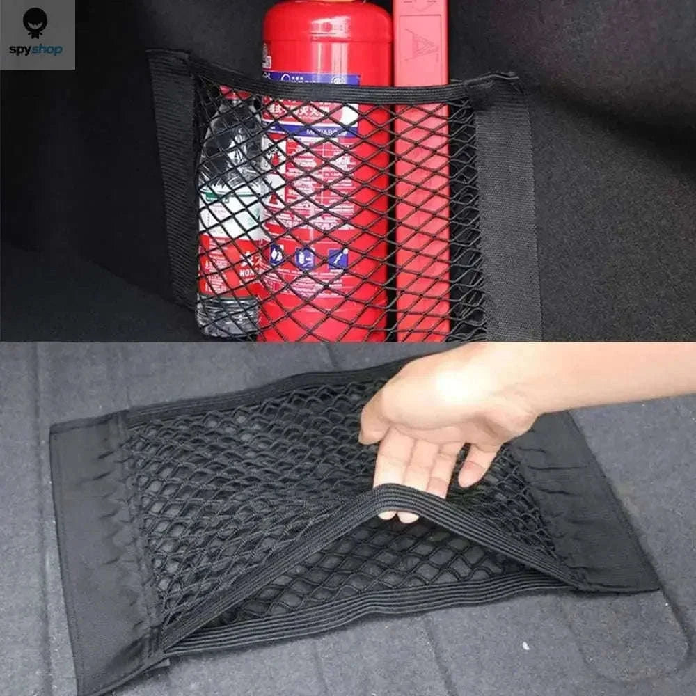 Car Storage Net Pocket Organizer for Tidy Vehicle Interiors-80 x 25cm