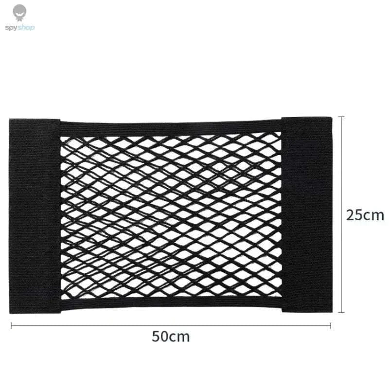 Car Storage Net Pocket Organizer for Tidy Vehicle Interiors-80 x 25cm
