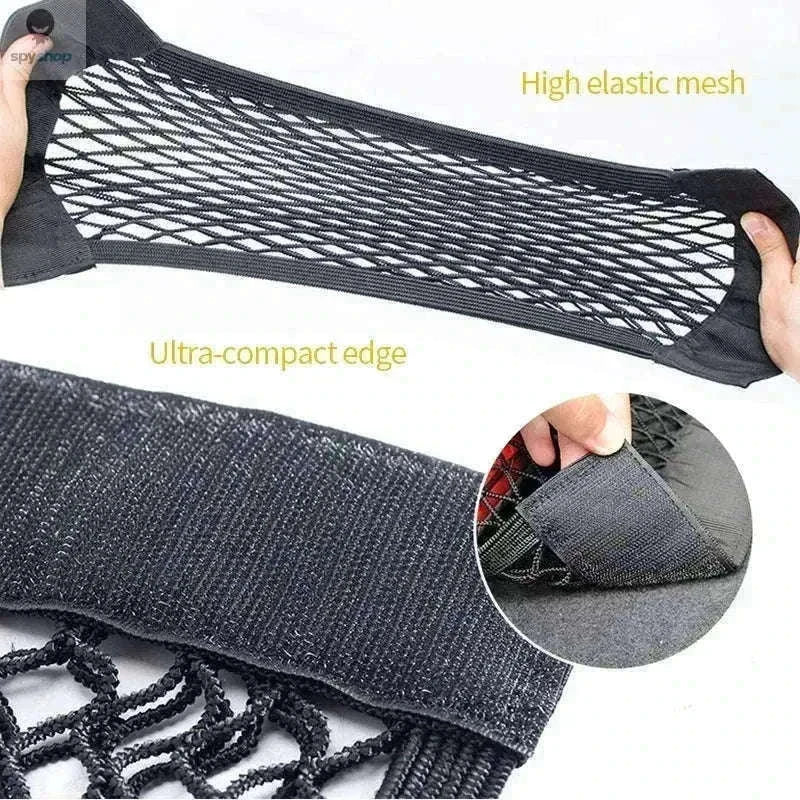 Car Storage Net Pocket Organizer for Tidy Vehicle Interiors-80 x 25cm