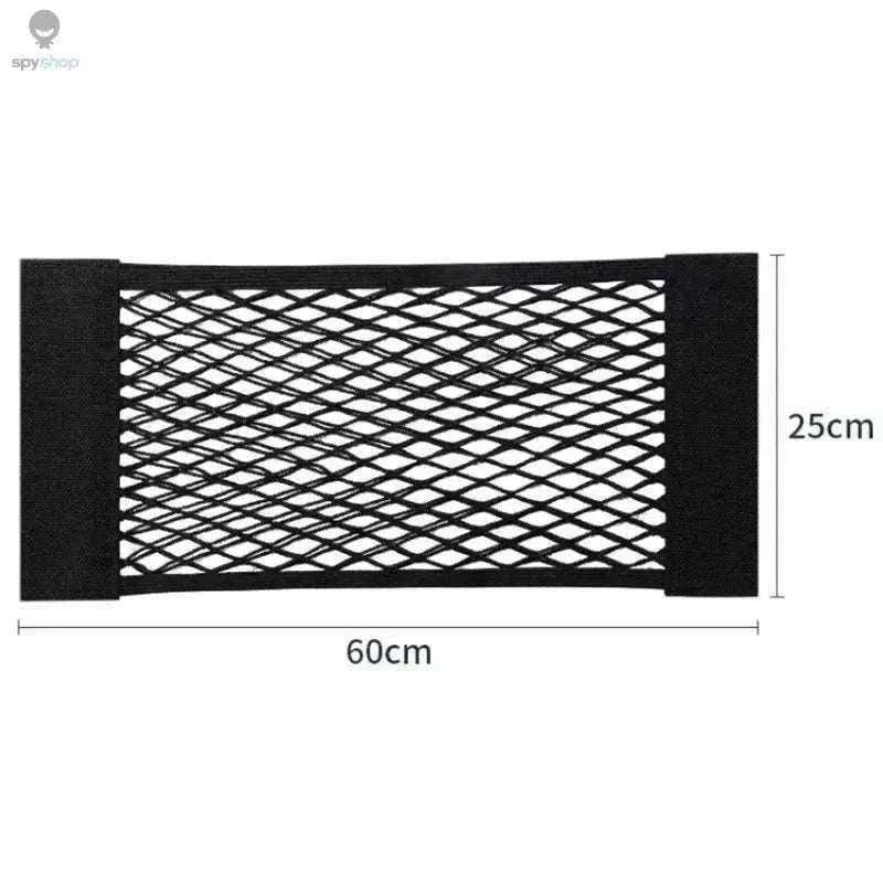 Car Storage Net Pocket Organizer for Tidy Vehicle Interiors-80 x 25cm