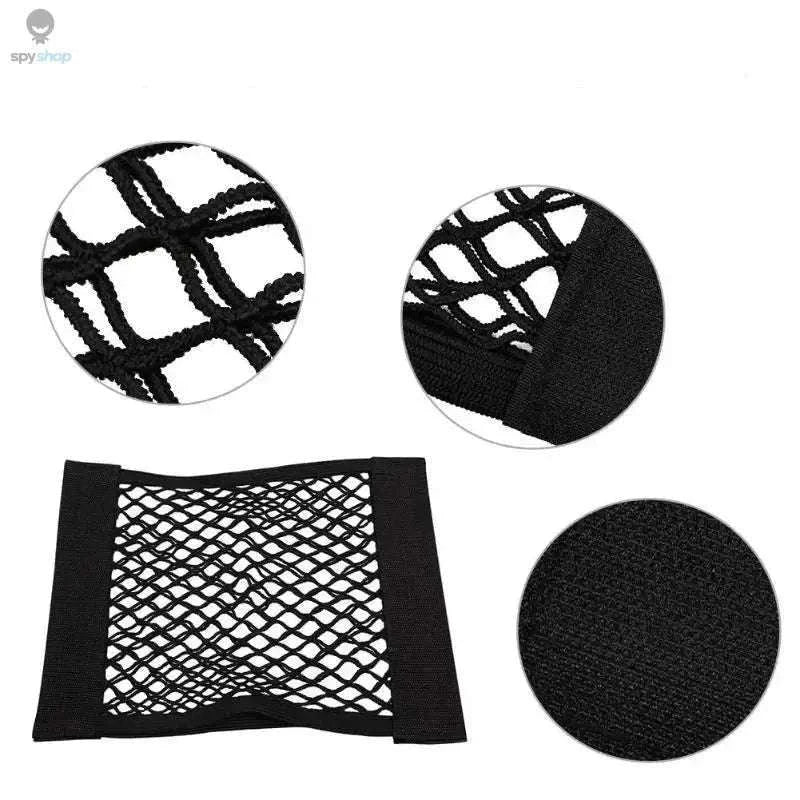 Car Storage Net Pocket Organizer for Tidy Vehicle Interiors-80 x 25cm