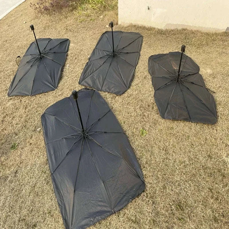 Car Sun Shade Retractable Front Windshield Parasol-large