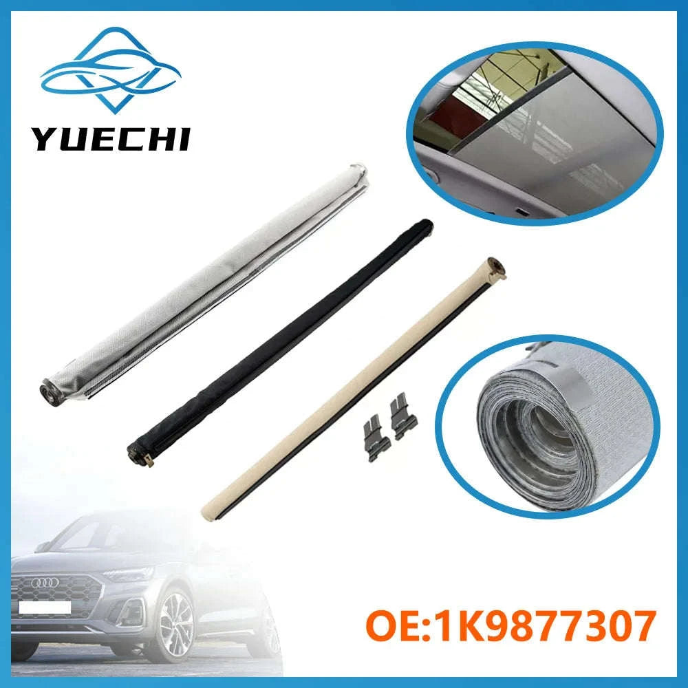 Car Sunroof Sunshade Curtain Replacement-Beige / China Mainland