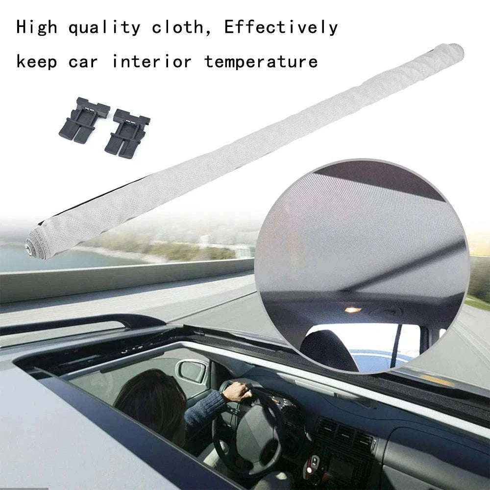 Car Sunroof Sunshade Curtain Replacement for Select Models-Black