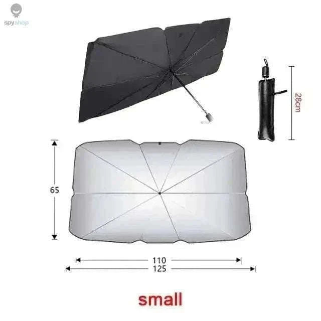 Car Sunshade Umbrella Windshield Heat and UV Protection-1PCS 125 65