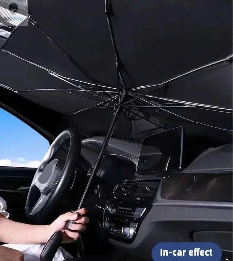 Car Sunshade Umbrella Windshield Heat and UV Protection-1PCS 125 65