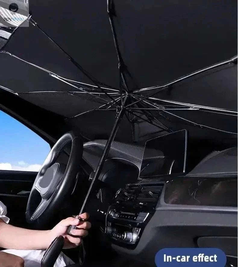 Car Sunshade Umbrella Windshield Heat and UV Protection-1PCS 125 65